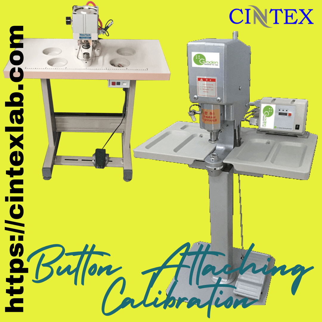 Button Attaching Machine Calibration Service