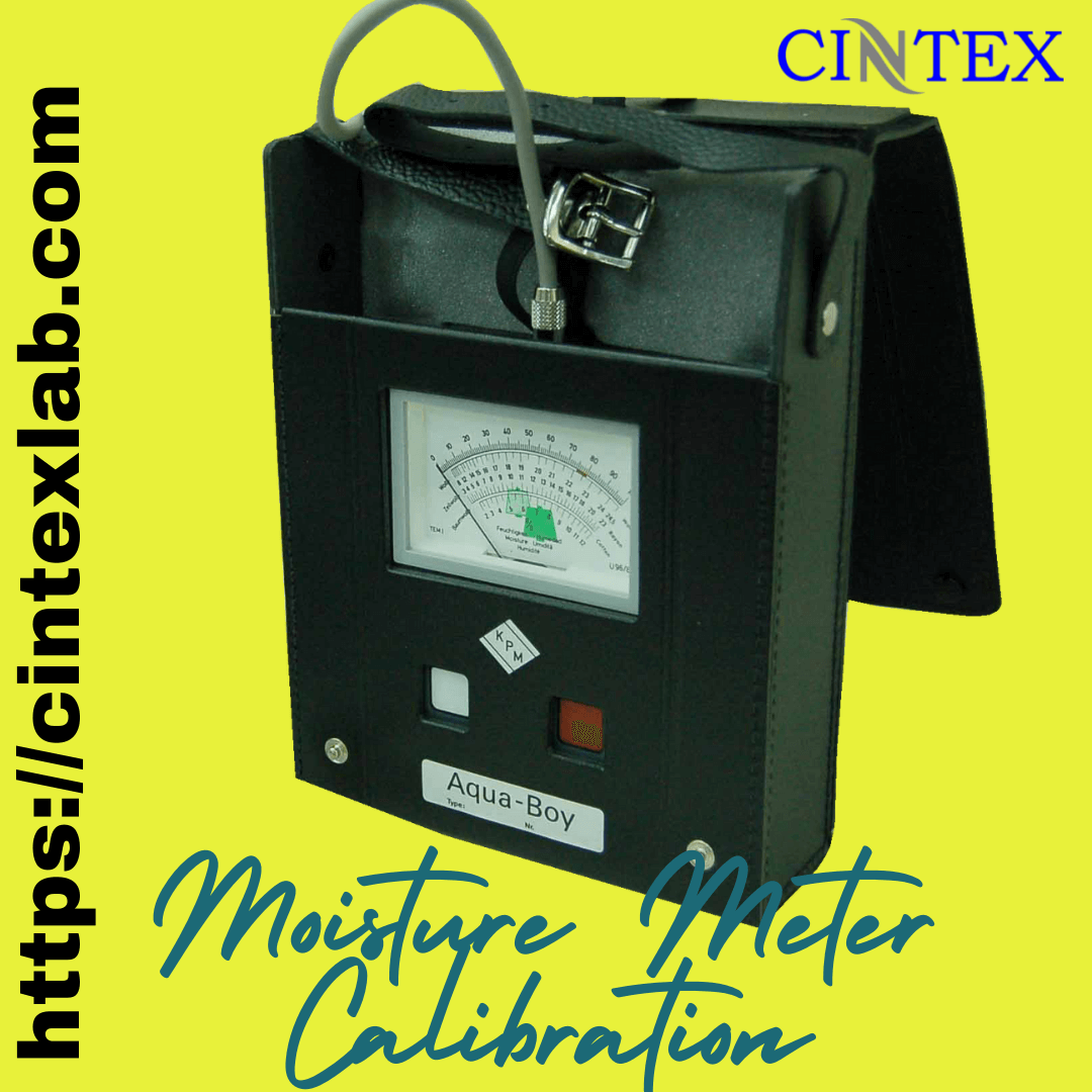 Cintex Moisture Meter Calibration